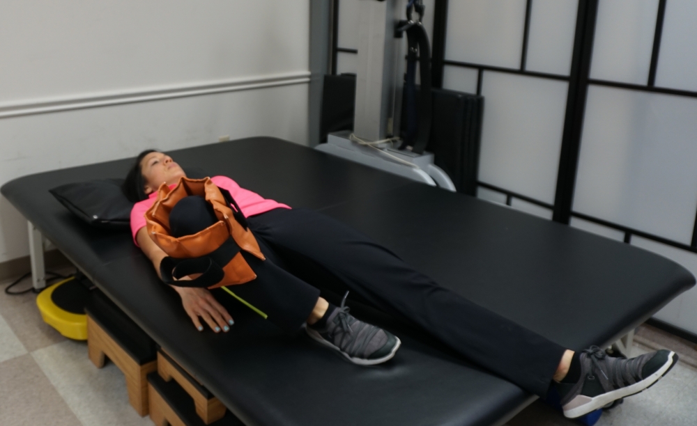 bed exercise progression one