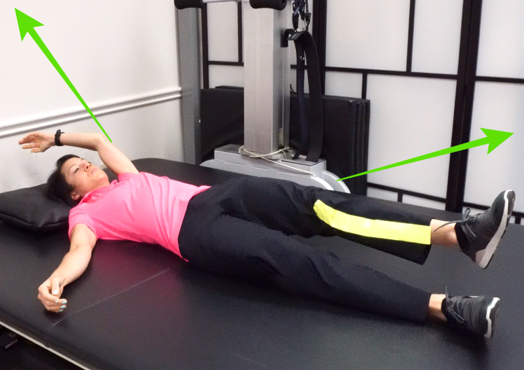 PNF mass extension exercise