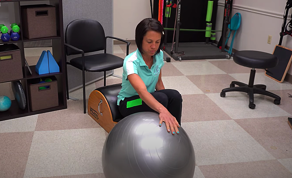 squatting reach exercise part 2